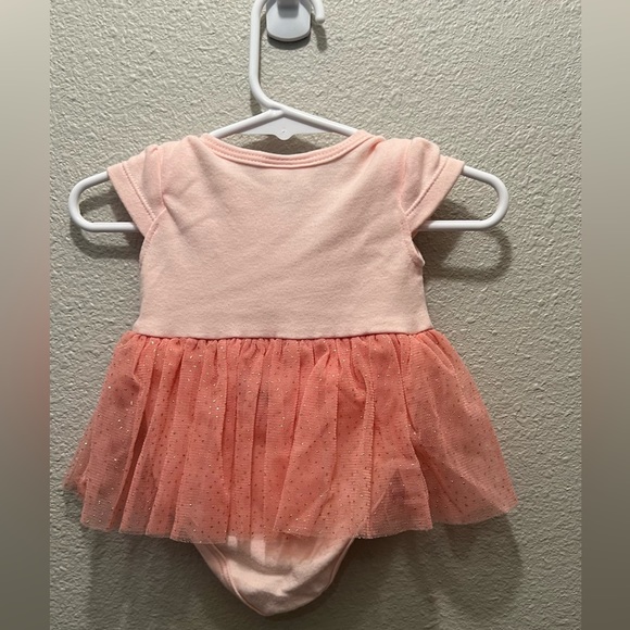Baby Girls 0/3M Nicole Miller Pink Bodysuit - Picture 2 of 3